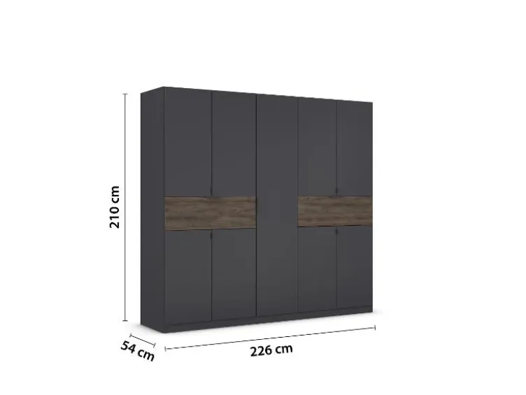 Drehtürenschrank »Ticao«, bequeme Handhabung