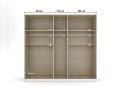 Drehtürenschrank »Ticao«, bequeme Handhabung