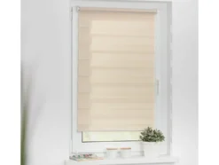 Duo-Rollo Klemmfix, ohne Bohren, verspannt, blickdicht, ab 45 x 150 cm