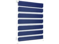 Duo-Rollo Klemmfix, ohne Bohren, verspannt, blickdicht, ab 45 x 150 cm