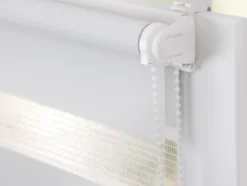 Duo-Rollo Klemmfix, ohne Bohren, verspannt, blickdicht, ab 45 x 150 cm