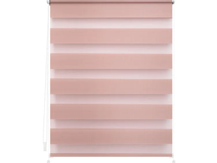Duo-Rollo Klemmfix, ohne Bohren, verspannt, blickdicht, ab 45 x 150 cm