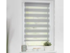 Duo-Rollo Klemmfix, ohne Bohren, verspannt, blickdicht, ab 45 x 150 cm