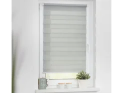 Duo-Rollo Klemmfix, ohne Bohren, verspannt, blickdicht, ab 45 x 150 cm