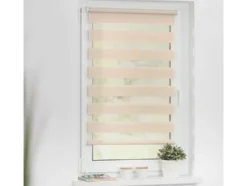 Duo-Rollo Klemmfix, ohne Bohren, verspannt, blickdicht, ab 45 x 150 cm