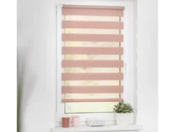 Duo-Rollo Klemmfix, ohne Bohren, verspannt, blickdicht, ab 45 x 150 cm