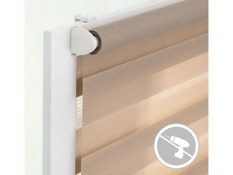 Duo Rollo Klemmfix, ohne Bohren, ab 45 x 150 cm