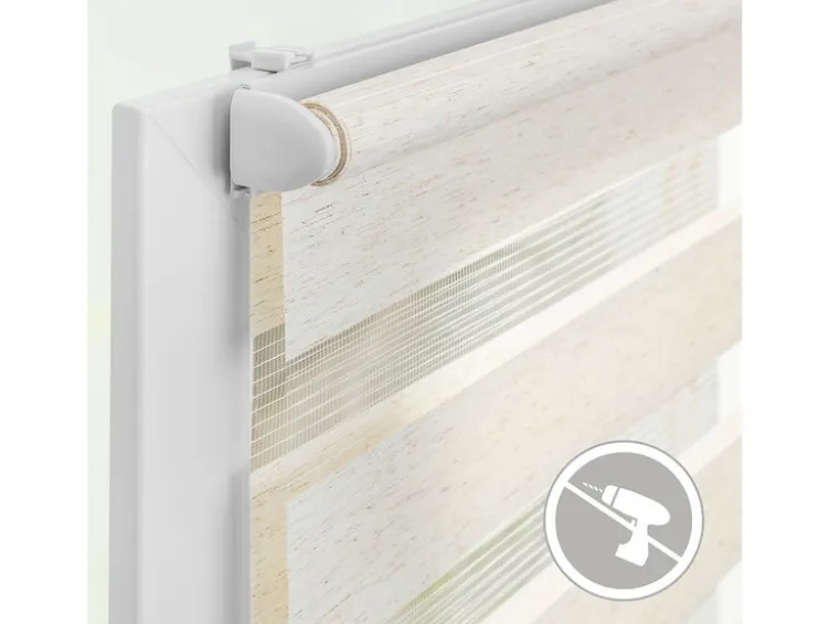 Duo Rollo Klemmfix, ohne Bohren, ab 45 x 150 cm