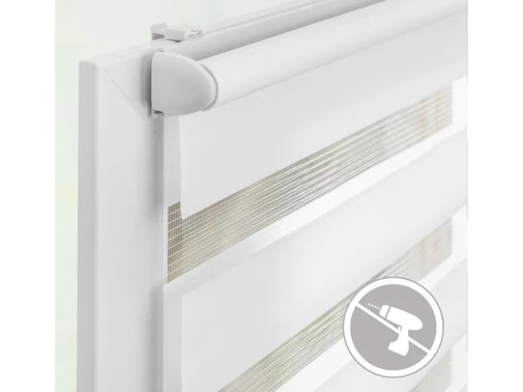 Duo Rollo Klemmfix, ohne Bohren, ab 45 x 150 cm