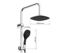 Duschsystem »DUSCHTRAUM« mit Regendusche
