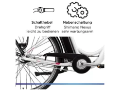E-Bike City »Z517 700c«, 28 Zoll
