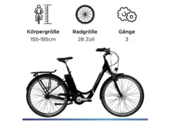 E-Bike City »Z517 700c«, 28 Zoll