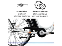 E-Bike City »Z517 700c«, 28 Zoll