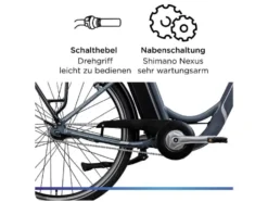 E-Bike City »Z517 700c«, 28 Zoll