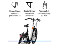 E-Bike City »Z517 700c«, 28 Zoll
