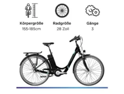E-Bike City »Z510«, 28 Zoll