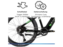 E-Bike Mountainbike »Z898«, 27,5 Zoll