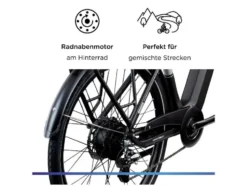 E-Bike Trekking »Z810 700c«, 28 Zoll