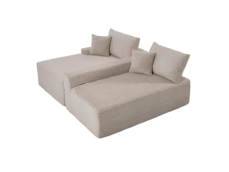 Ecksofa »Coredo« im Cord-Look