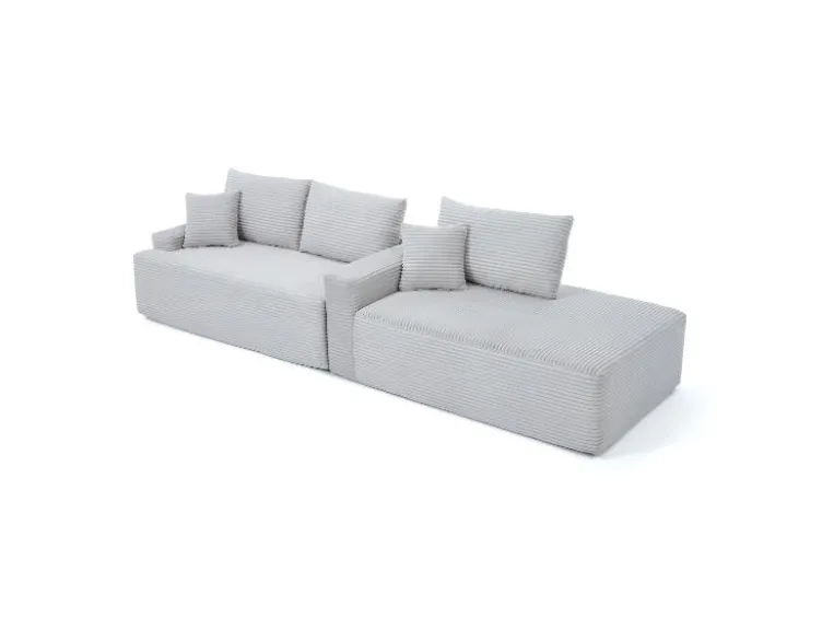 Ecksofa »Coredo« im Cord-Look