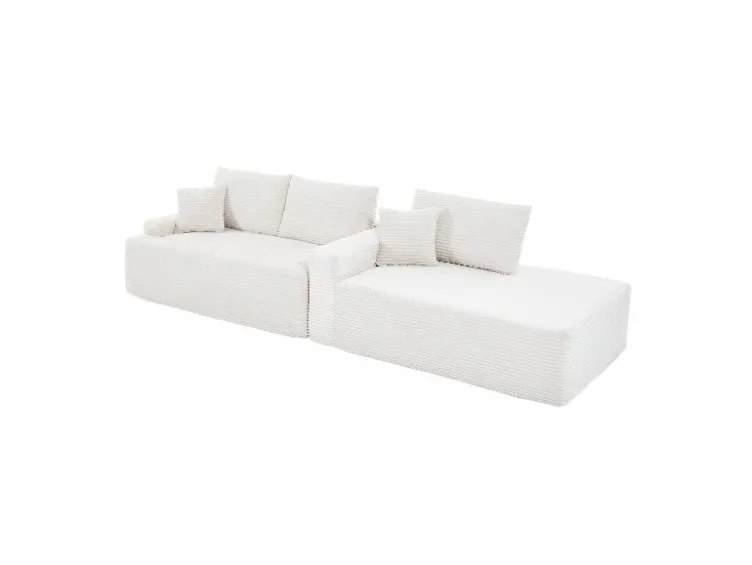 Ecksofa »Coredo« im Cord-Look