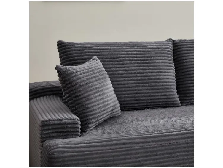 Ecksofa »Coredo« im Cord-Look