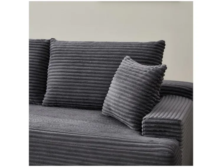 Ecksofa »Coredo« im Cord-Look