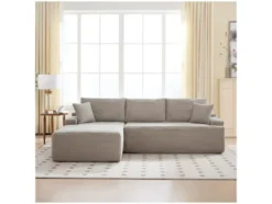 Ecksofa »Coredo« im Cord-Look