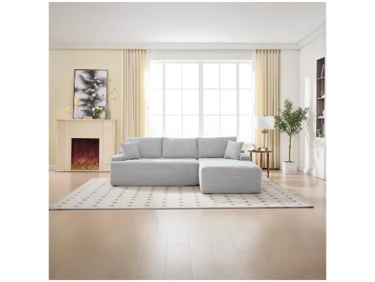 Ecksofa »Coredo« im Cord-Look