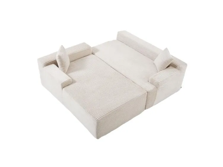 Ecksofa »Coredo« im Cord-Look