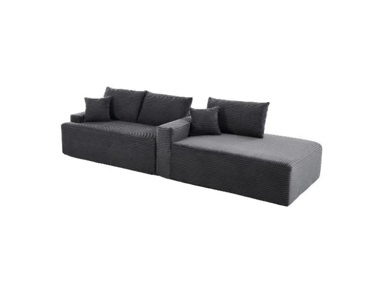 Ecksofa »Coredo« im Cord-Look