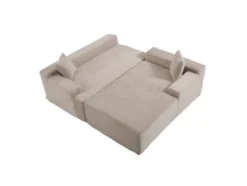 Ecksofa »Coredo« im Cord-Look