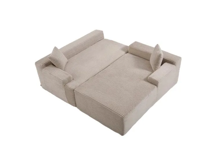 Ecksofa »Coredo« im Cord-Look