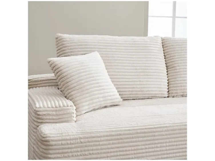 Ecksofa »Coredo« im Cord-Look