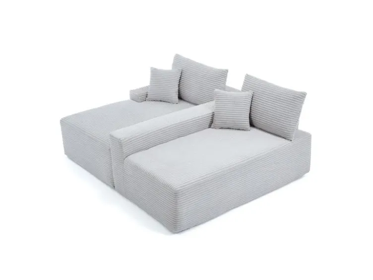 Ecksofa »Coredo« im Cord-Look