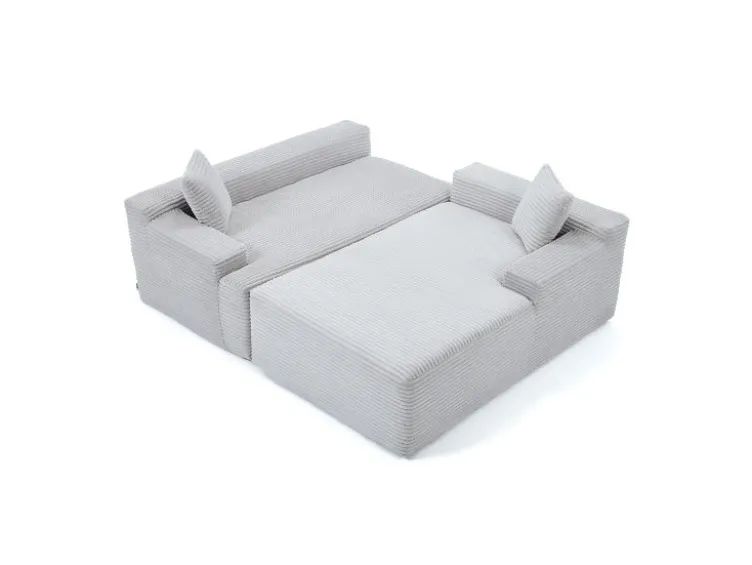 Ecksofa »Coredo« im Cord-Look