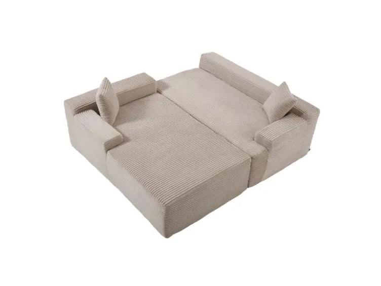 Ecksofa »Coredo« im Cord-Look