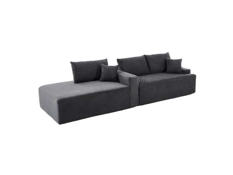 Ecksofa »Coredo« im Cord-Look