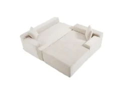 Ecksofa »Coredo« im Cord-Look