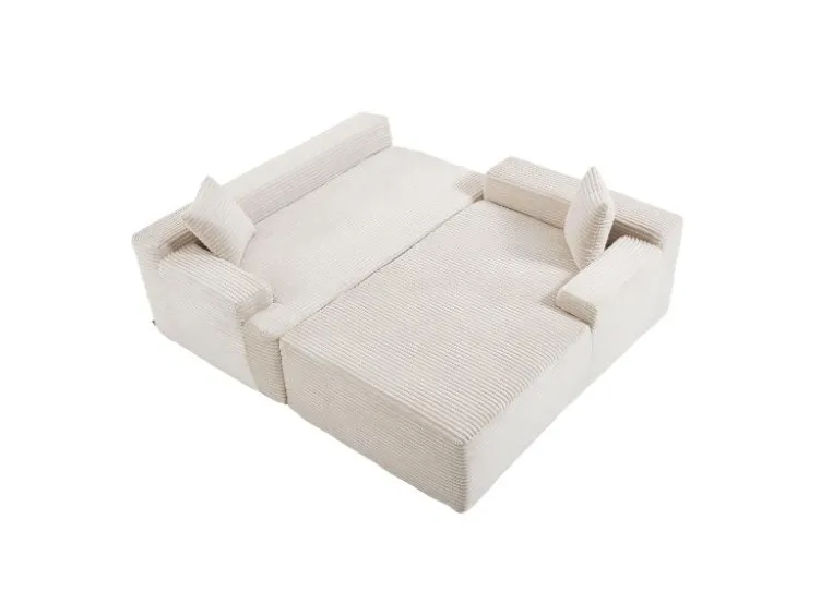 Ecksofa »Coredo« im Cord-Look