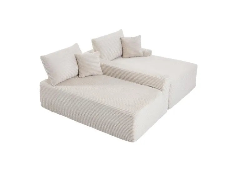 Ecksofa »Coredo« im Cord-Look