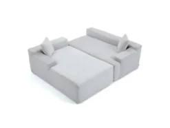 Ecksofa »Coredo« im Cord-Look