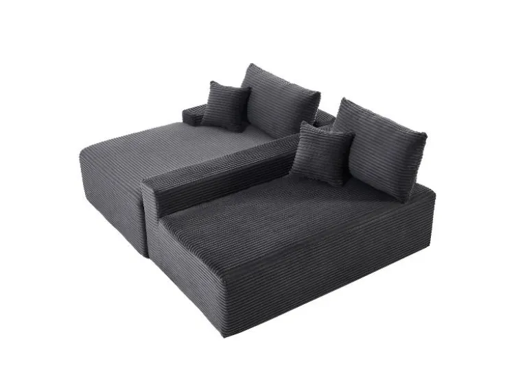 Ecksofa »Coredo« im Cord-Look