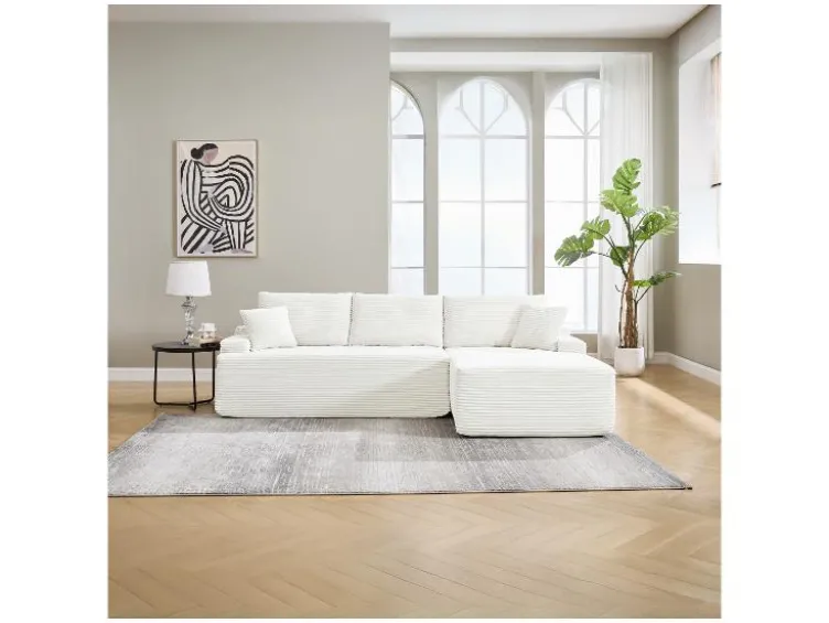 Ecksofa »Coredo« im Cord-Look