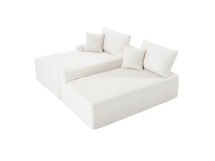 Ecksofa »Coredo« im Cord-Look