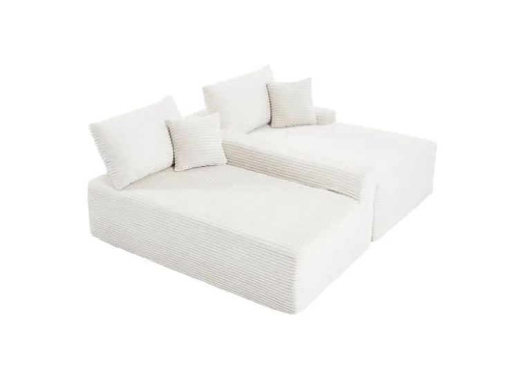 Ecksofa »Coredo« im Cord-Look