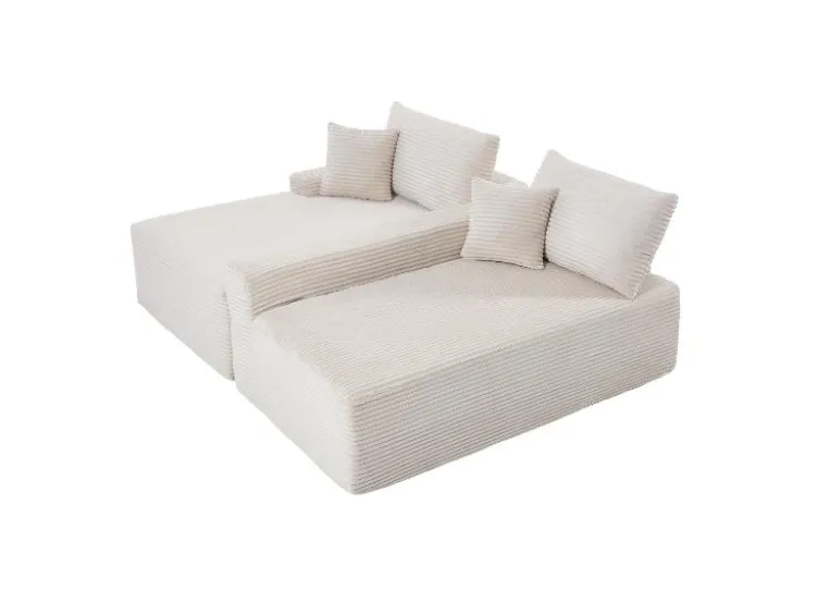 Ecksofa »Coredo« im Cord-Look