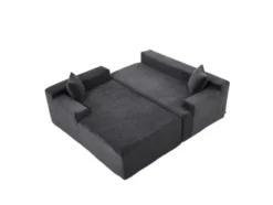 Ecksofa »Coredo« im Cord-Look