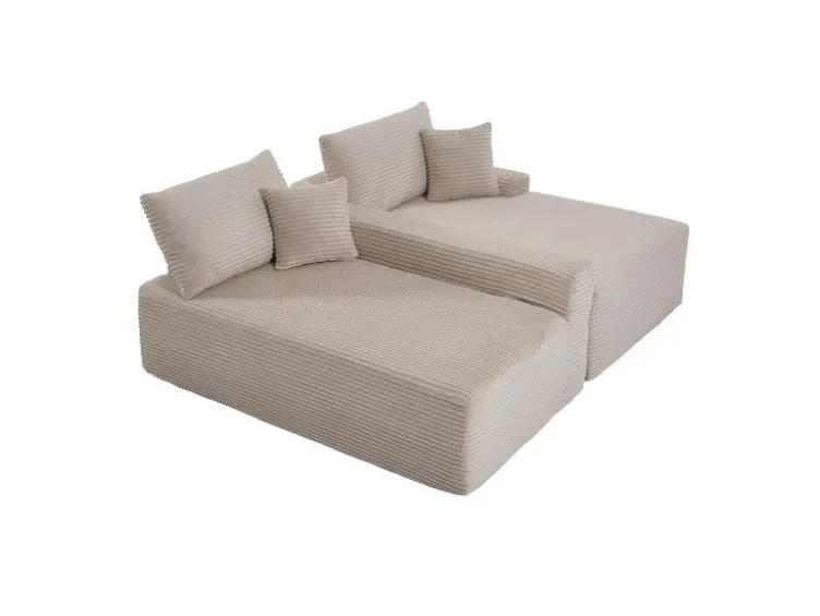 Ecksofa »Coredo« im Cord-Look