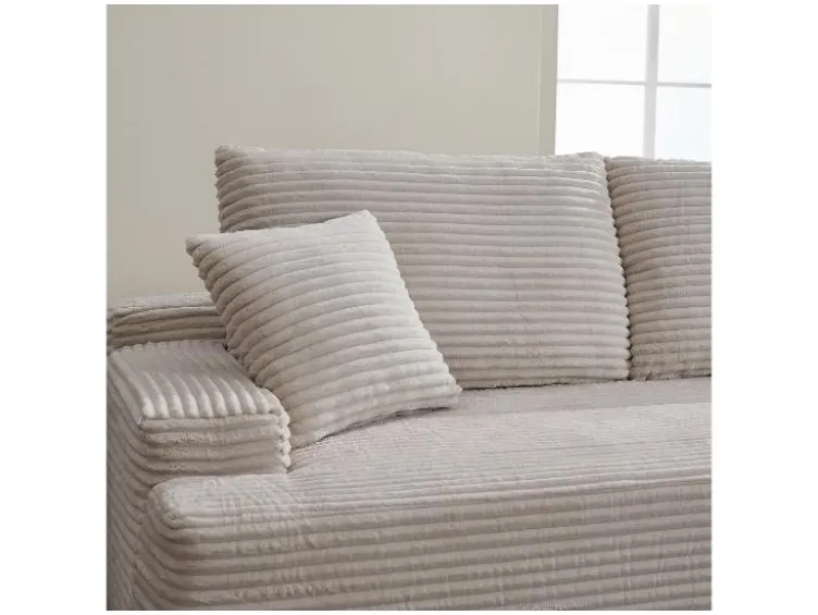 Ecksofa »Coredo« im Cord-Look